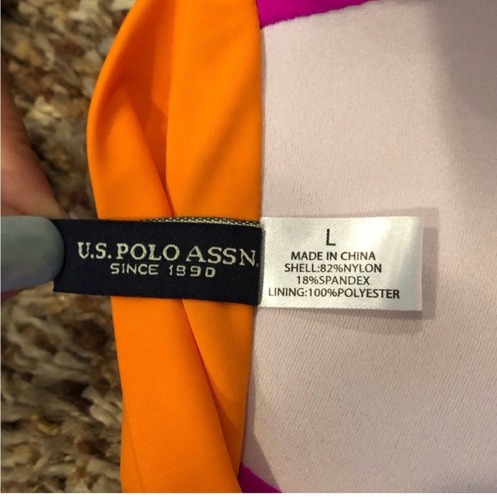 U. S. Polo Assn. Bikini - both pieces size Large - Picture 6 of 8